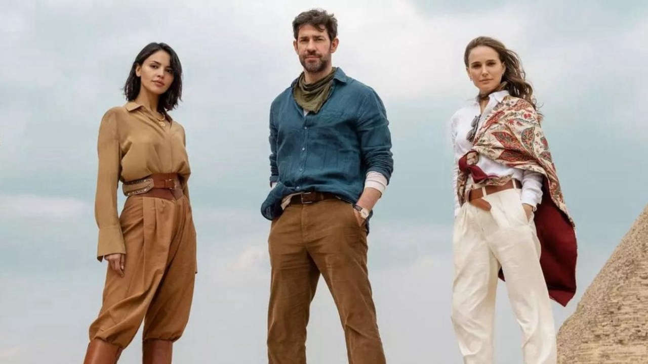 Fountain Of Youth presenta John Krasinski e Natalie Portman in versione Indiana Jones nelle prime immagini.