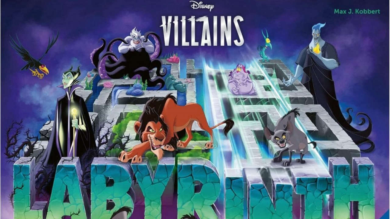 Disney Labyrinth Villains: il prezzo del gioco da tavolo scende su Amazon