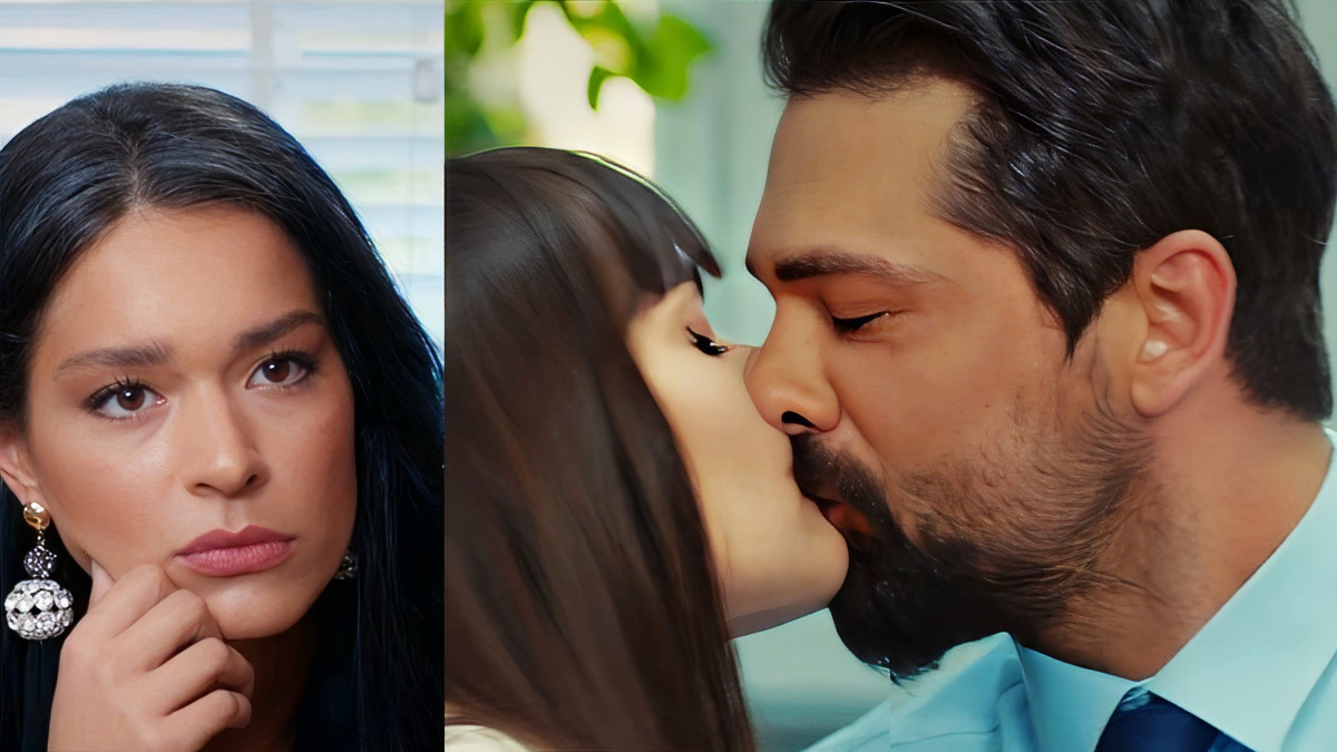 Forbidden Fruit: Zehra osserva di nascosto Zeynep e il suo ex in un momento di intimità nel bagno, accendendo tensioni e gelosie tra i personaggi.