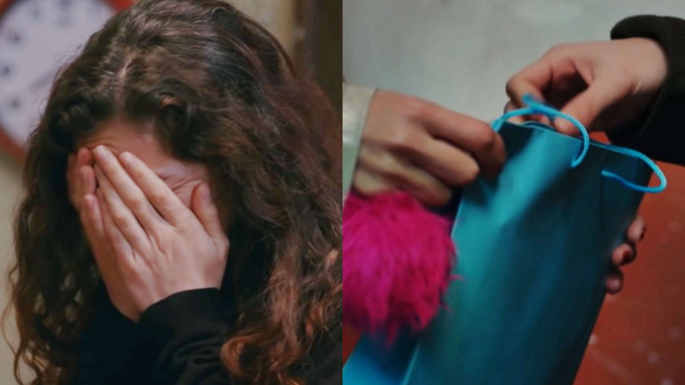 Bahar riceve i regali di Yeliz destinati a Doruk e Nisan nella serie La forza di una donna in Turchia