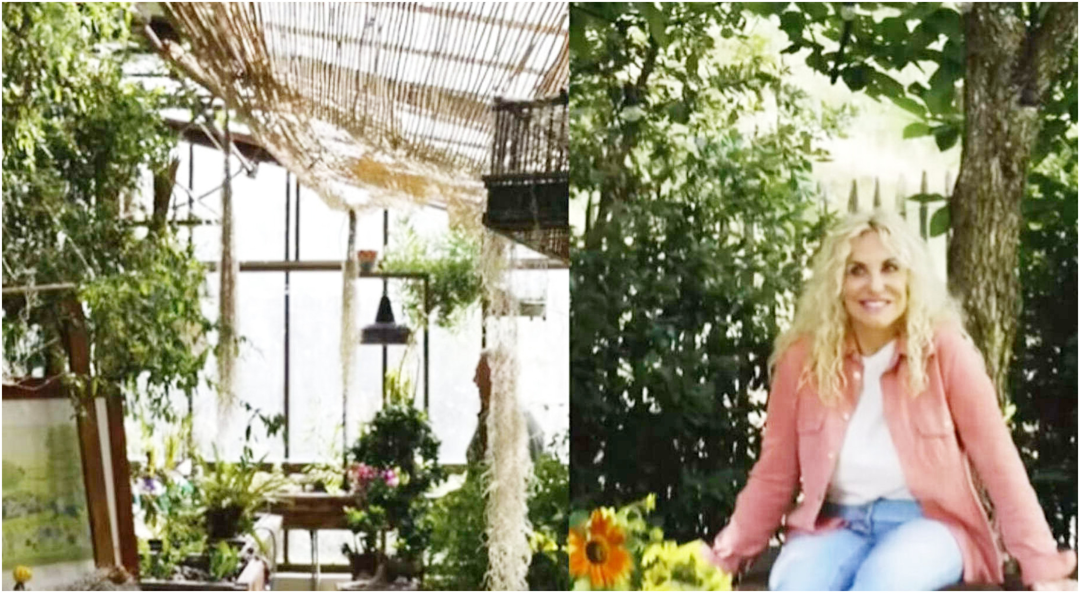 Antonella Clerici presenta la sua incantevole casa nel bosco di Arquata Scrivia con giardino d’inverno e living accogliente